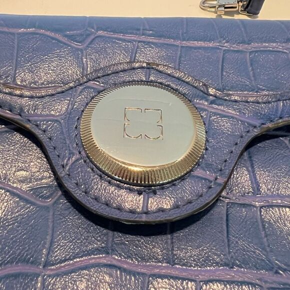 LIZ CLAIBORNE Handbag Wristlet Croc Embossed - Picture 7 of 11